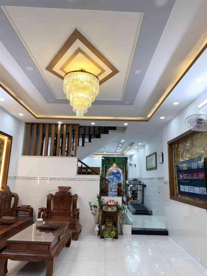 D3015  Nhà 4T ô tô ngủ trong nhà cạnh Emart Phan Huy Ích, 9.x tỷ