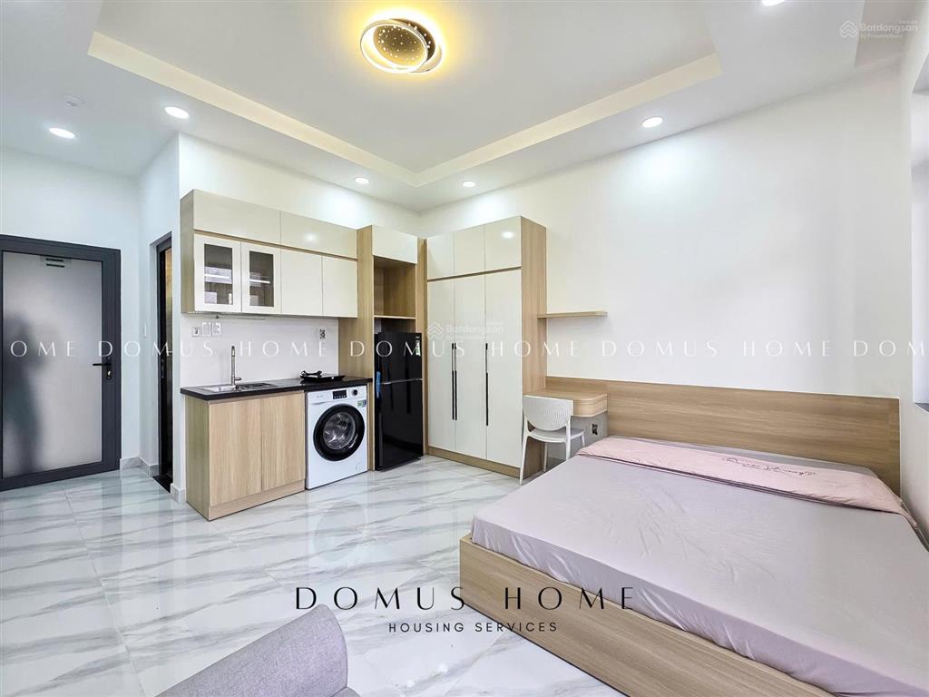 Khai trương căn hộ studio cửa sổ  bancong máy giặt riêng gần lotte mart