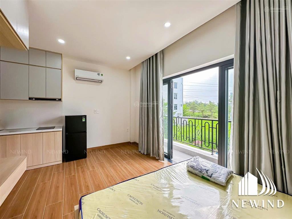 Khai trương căn hộ studio mới xây gần lotte mart  sẵn máy giặt riêng