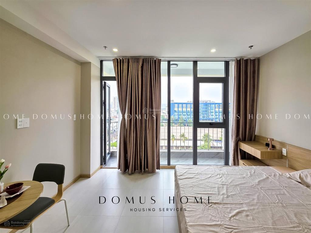 Khai trương căn hộ studio ban công mới xây  có máy giặt riêng  sát bên ufm
