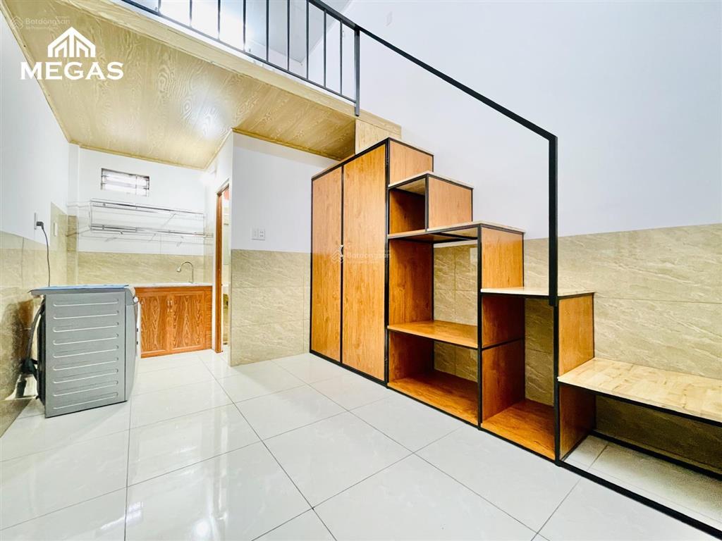Phòng gác cao 2m mới xây 30m² đầy đủ nội thất ngay tô ký, gần công viên phần mềm