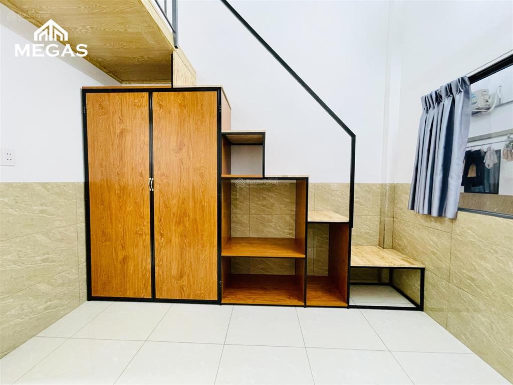 Phòng gác cao 2m mới xây 30m² đầy đủ nội thất ngay tô ký, gần công viên phần mềm