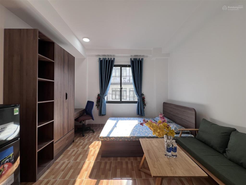 Căn hộ mới xây ban công, cửa sổ trời, full nội thất ngay công viên phần mềm, tô ký