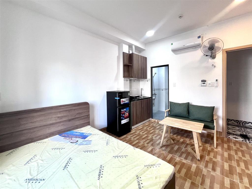 Căn hộ mới xây ban công, cửa sổ trời, full nội thất ngay công viên phần mềm, tô ký