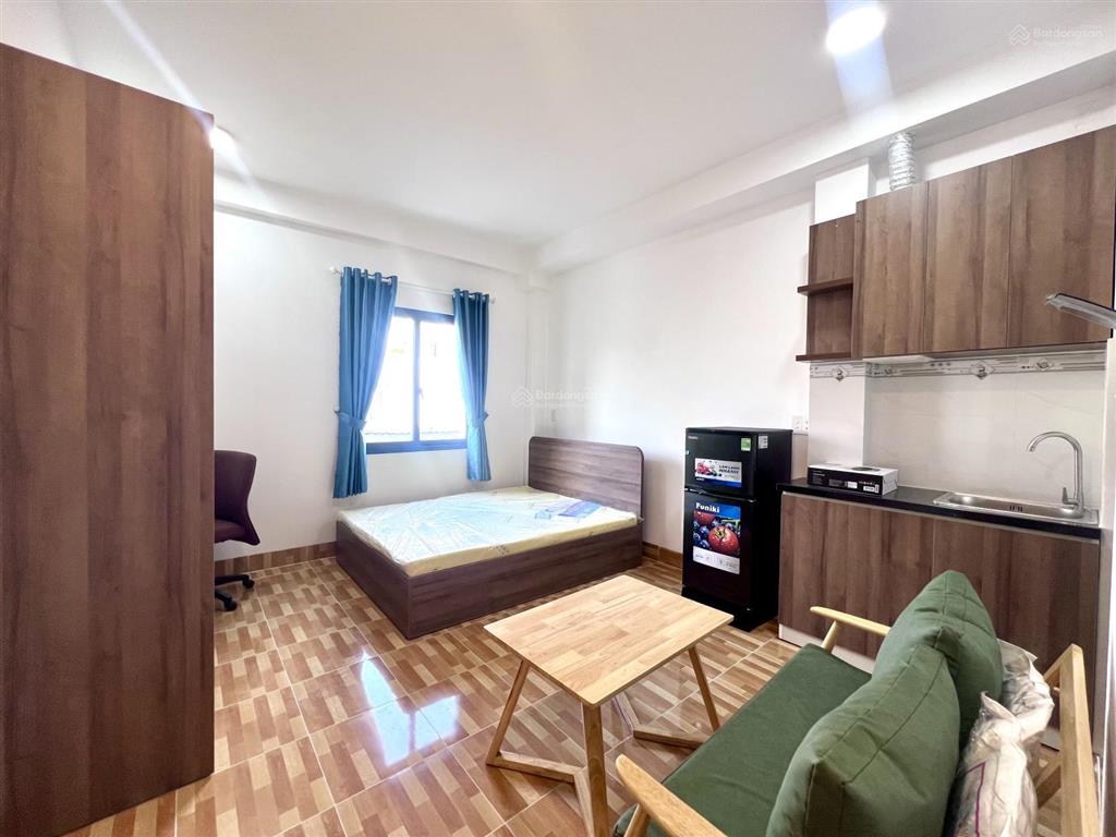 Căn hộ mới xây ban công, cửa sổ trời, full nội thất ngay công viên phần mềm, tô ký