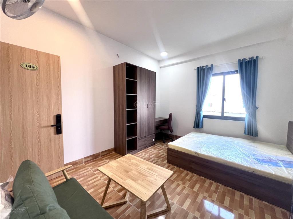 Căn hộ mới xây ban công, cửa sổ trời, full nội thất ngay công viên phần mềm, tô ký