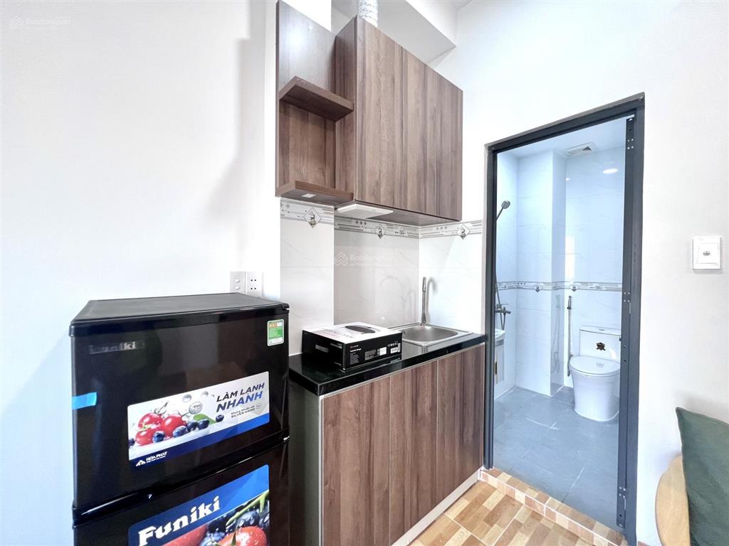 Căn hộ mới xây ban công, cửa sổ trời, full nội thất ngay công viên phần mềm, tô ký