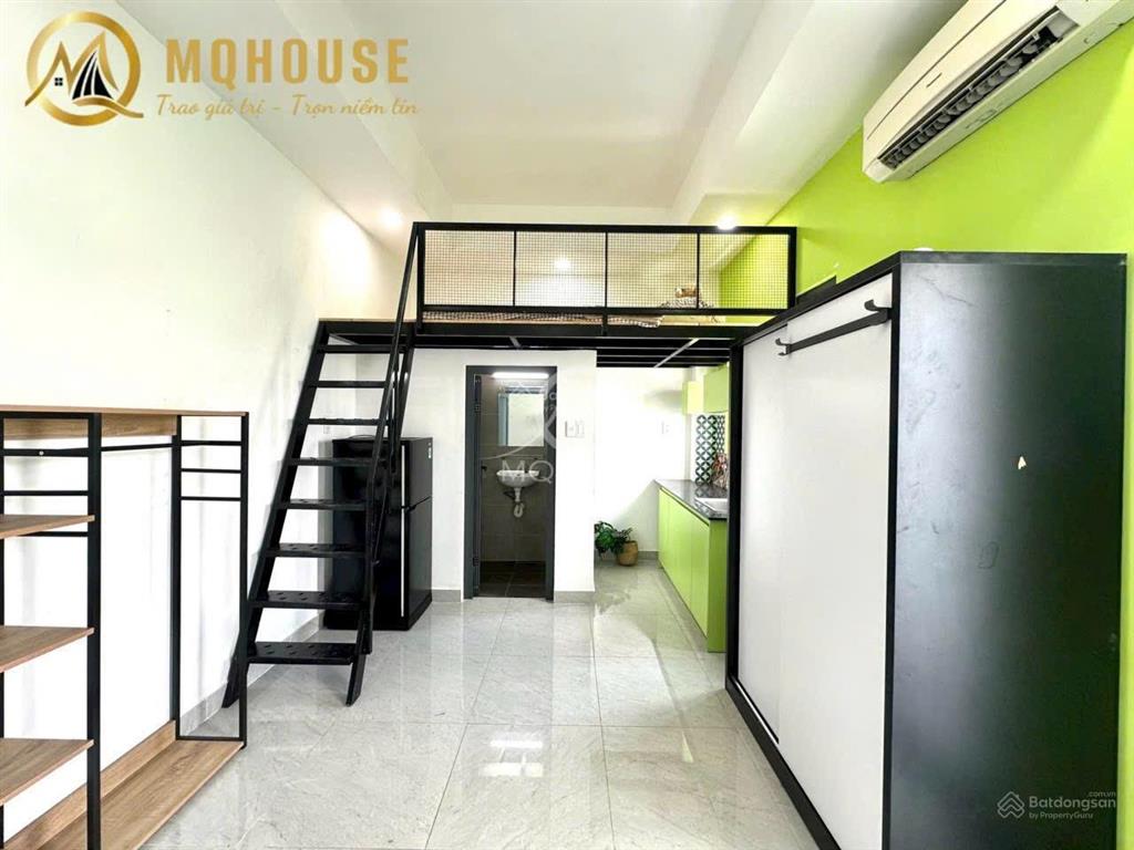Cho thuê phòng trọ mới xây gác lớn full nội thất ngay topaz phan văn hớn