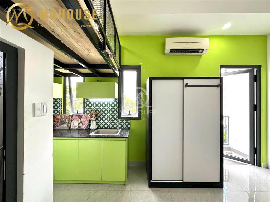 Cho thuê phòng trọ mới xây gác lớn full nội thất ngay topaz phan văn hớn