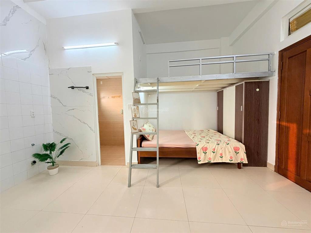 Đại học giao thông vận tải  huflit, duplex 2 không gian ngủ 35m2 full nội thất
