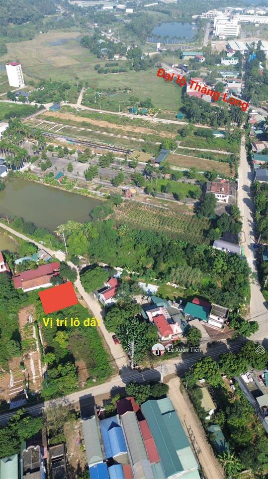 Cực hiếm 98,7m2 mặt tiền 9.7m, cách metro & đại lộ thăng long 300m rẻ nhất thị trường, 3.75 tỷ