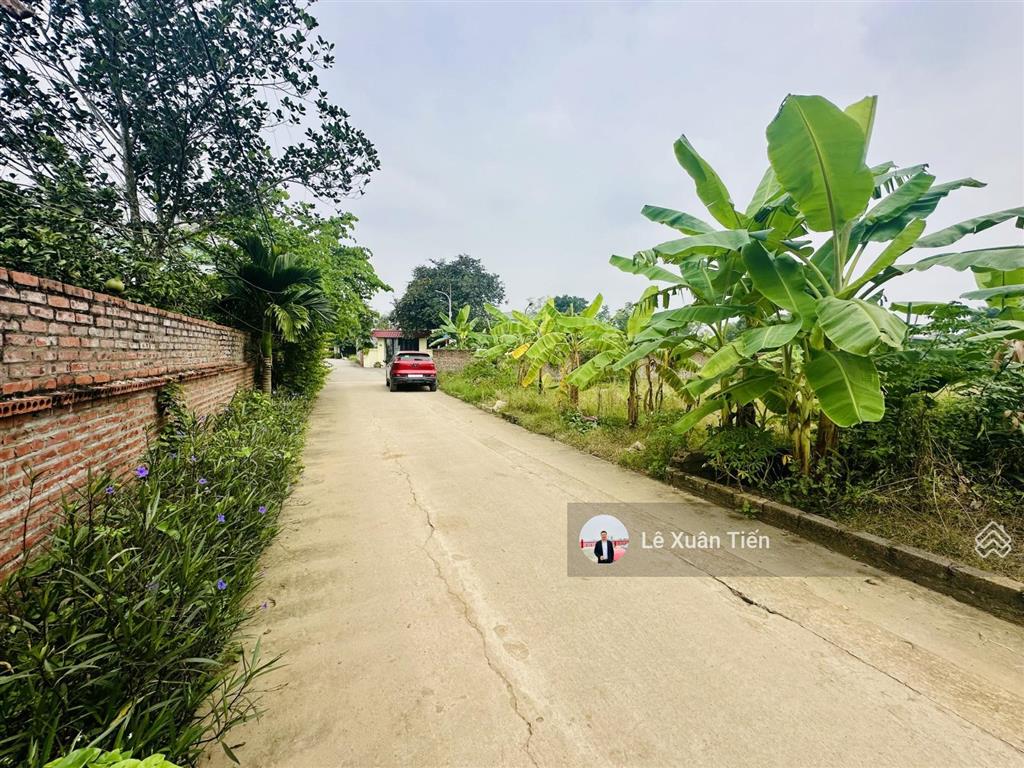 Bán lô đất 156m2 full thổ, xây trọ ngay, mặt tiền 6m, trục chính thôn tại hòa lạc. chỉ 33 triệu/m2