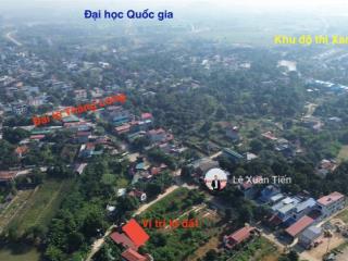 Đón đầu metro, lô đất 98,7m2, mặt tiền gần 10m, cách metro & đại lộ thăng long 300m. giá rẻ nhất tt