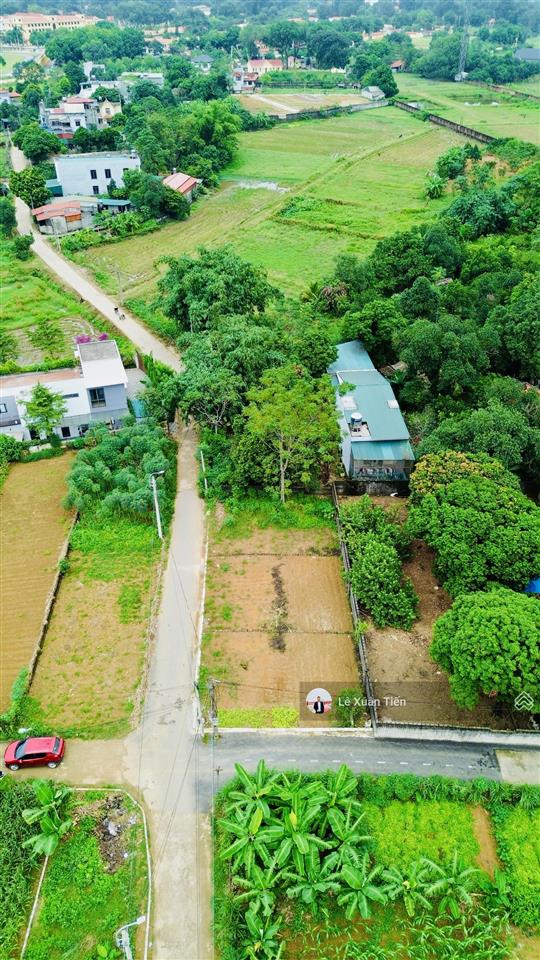 Lô đất 120.1m2 full thổ tại đồng trạng, hòa lạc| mặt tiền 9,25m. đường thông ôtô tránh. chỉ 33tr/m2