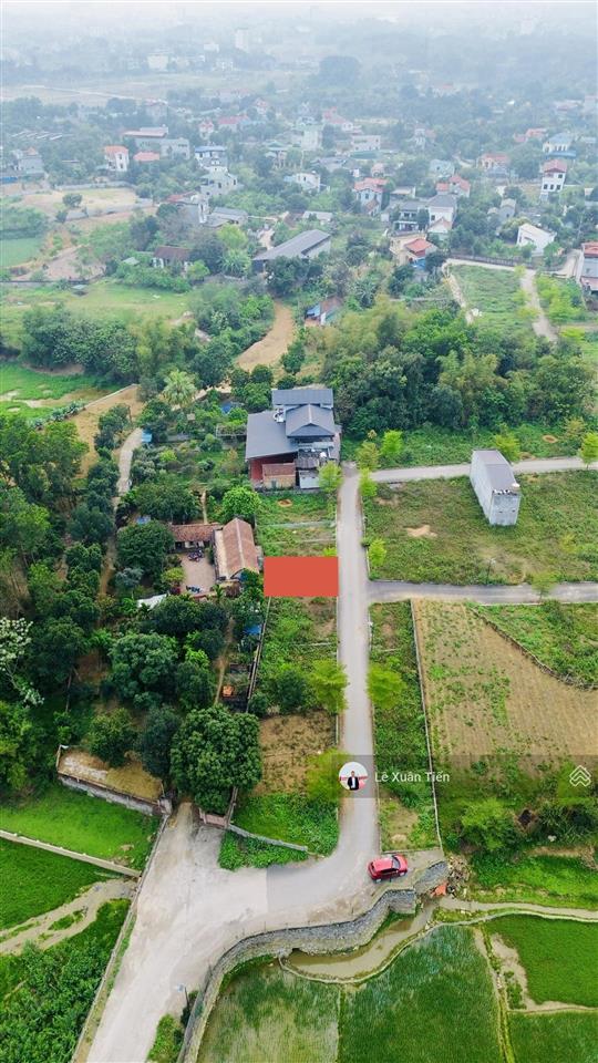 Đất xây trọ 64.2m2 mt gần 6m tại tân xã, hòa lạc, đường thông, 2 ô tô, sát đh10. chỉ 3.017 tỷ