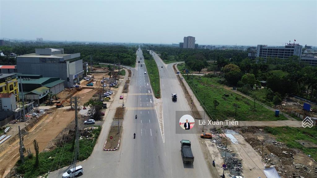 Lô đất 79.4m2 mặt tiền 6m, ô tô tránh, cách metro số 5 đại lộ thăng long đúng 100m, chỉ 42tr/m2