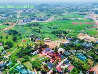 Cắt lỗ bán gấp siêu phẩm 94.1m2, full thổ, mặt tiền 6m, sát đhqg & ga metro hòa lạc, chỉ 3.29 tỷ