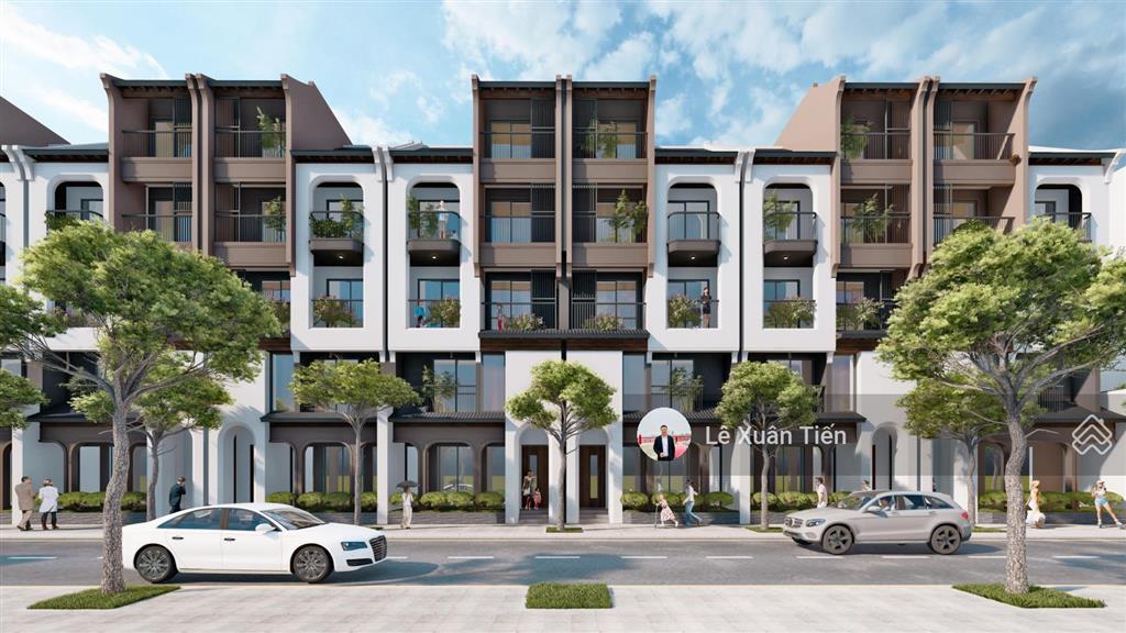 Căn liền kề 160m2, mặt tiền 8m vừa ở, vừa kinh doanh và khai thác cho thuê tại lõi hòa lạc