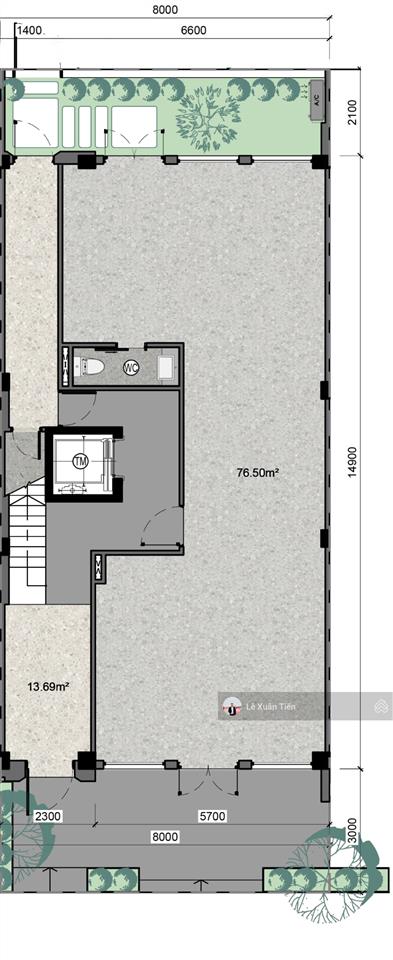 Căn liền kề 160m2, mặt tiền 8m vừa ở, vừa kinh doanh và khai thác cho thuê tại lõi hòa lạc