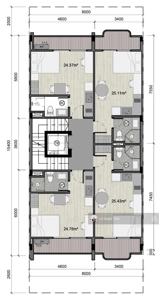 Căn liền kề 160m2, mặt tiền 8m vừa ở, vừa kinh doanh và khai thác cho thuê tại lõi hòa lạc