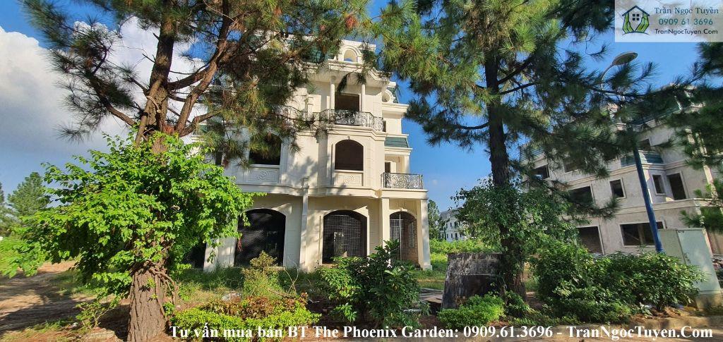 Tổng quỹ biệt thự The Phoenix Garden: có đủ: đã hoàn thiện, nhà thô, đang là đất