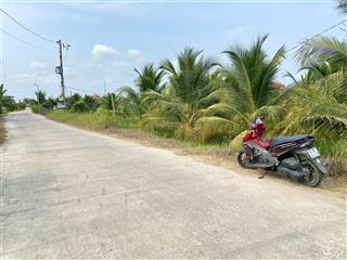 Bán 1020m² đất lúa (có 200m² thổ) mặt tiền liên ấp  đường xe tải, giá 1.9 tỷ  xã mỹ bình, tân trụ