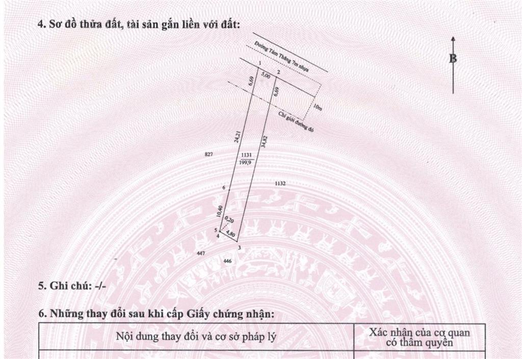 Bán 199,9m2 đất thổ cư mt lộ tám thăng (liên ấp 7m) gần ql1a. giá 2,35 tỷ xã thạnh đức, bến lức