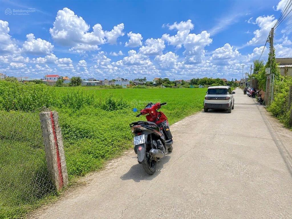 Bán 136,7m² đất thổ cư, mặt tiền liên ấp, cách 150m đường đt16, giá 1,29 tỷ xã long cang, tây ninh