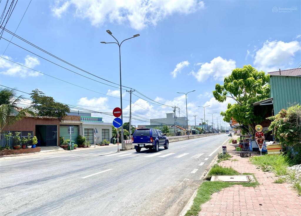 Nền dài 34.4m, dt 171,7m2 tại kdc thuận đạo, long cang, tây ninh, shr  giá 2,2 tỷ (tl)