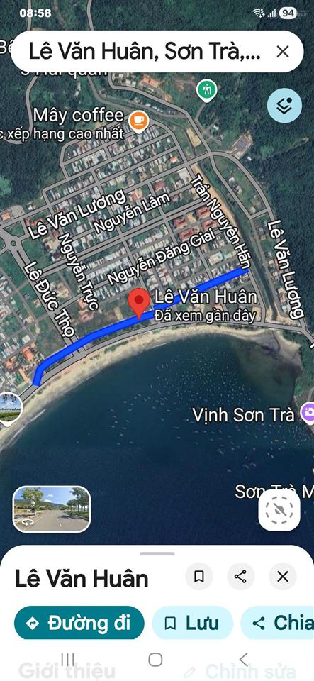 Đầu tư chào bán lô góc sát biển sơn trà  võ nguyên giáp. đường lê văn huân