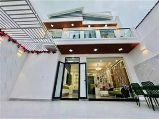 Nhà đẹp 8x14m full nội thất 5 phòng ngủ có phòng dưới trệt