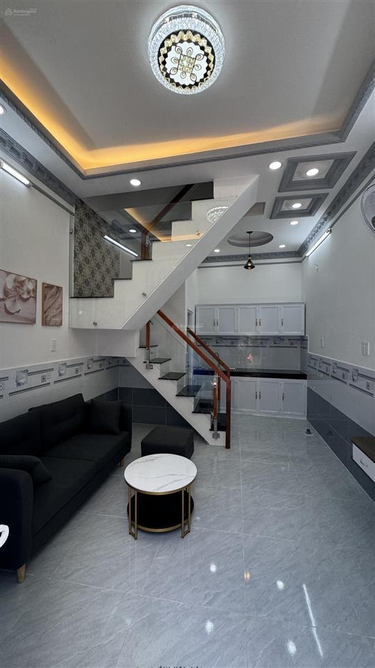 Bán nhà mới 1 trệt 1 lầu ngang 3,5m tặng hết nội thất hẻm 2174 huỳnh tấn phát