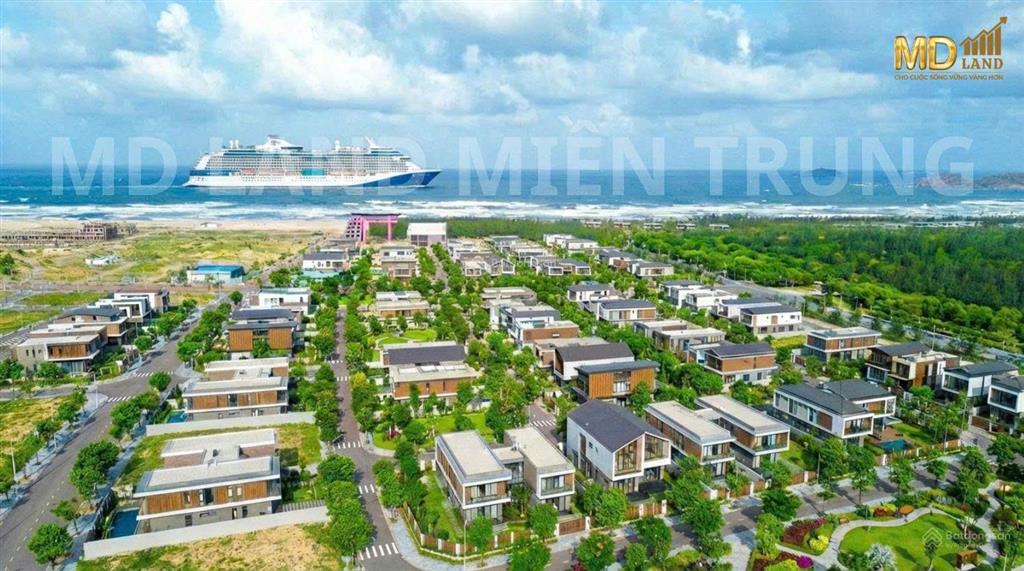 Bán nền liền kề tại nhơn hội new city, 1,410 tỷ, 80m2, đối diện tiện ích