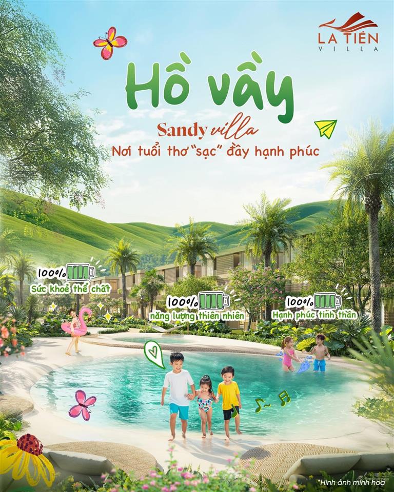 Khu đô thị biển latien villa nha trang có hồ bơi dt 176m2 chỉ 14.6tỷ/căn full nội thất cao cấp !