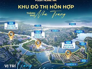 Giỏ hàng độc quyền từ cđt 58m2 giá chỉ 2.8tỷ, hỗ trợ khách xem thực tế tại nha trang & thủ tục 100%