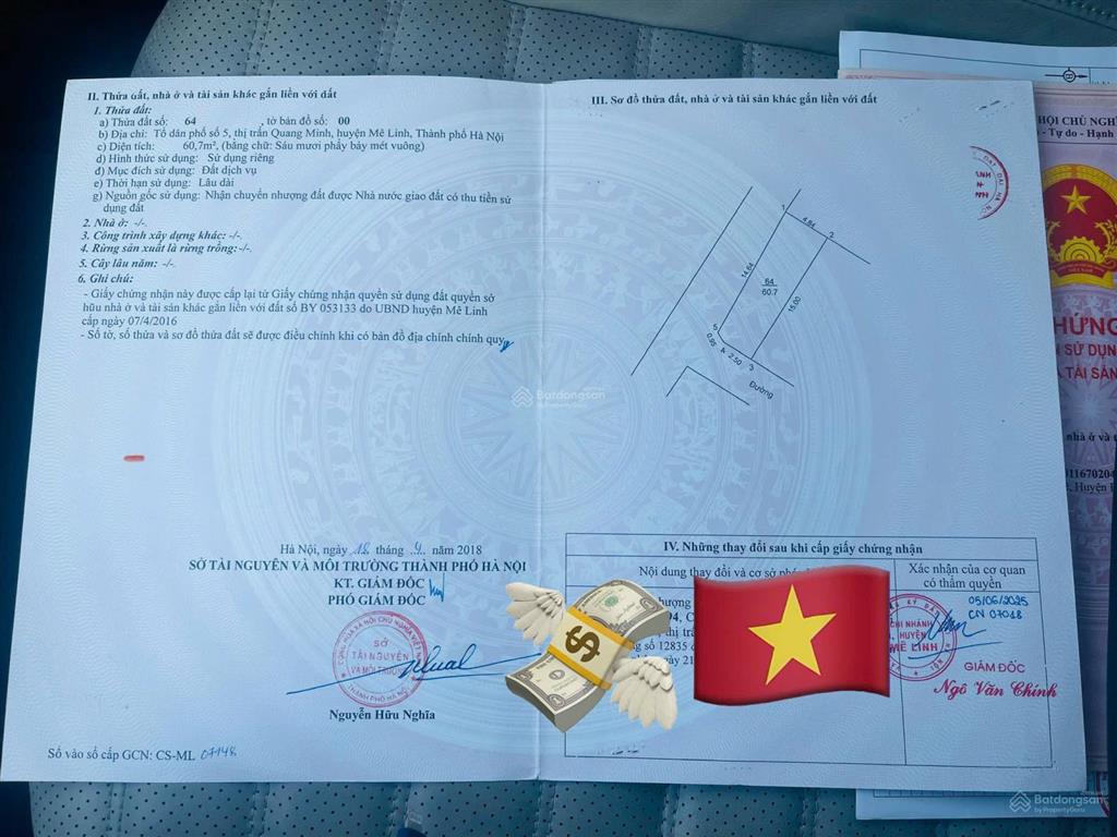 Cắt lỗ lô góc đất dịch vụ tổ 5, vị trí đẹp, phù hợp xây khách sạn