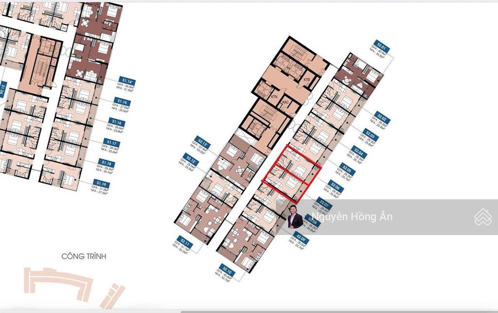 Bán căn studio cặp tòa the sanhome  libera nha trang, view biển, 25,7m2, giá tốt nhất thị trường