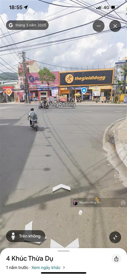 Bán đất tặng nhà cấp 4 căn góc kinh doanh siêu tốt mặt tiền lê hồng phong, khúc thừa dụ, giá 16 tỷ
