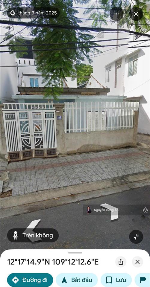 Bán nhà cấp 4 góc 2 mặt tiền dương hiến quyền, vĩnh hòa dt 86,6m², có dòng tiền thuê, gần biển