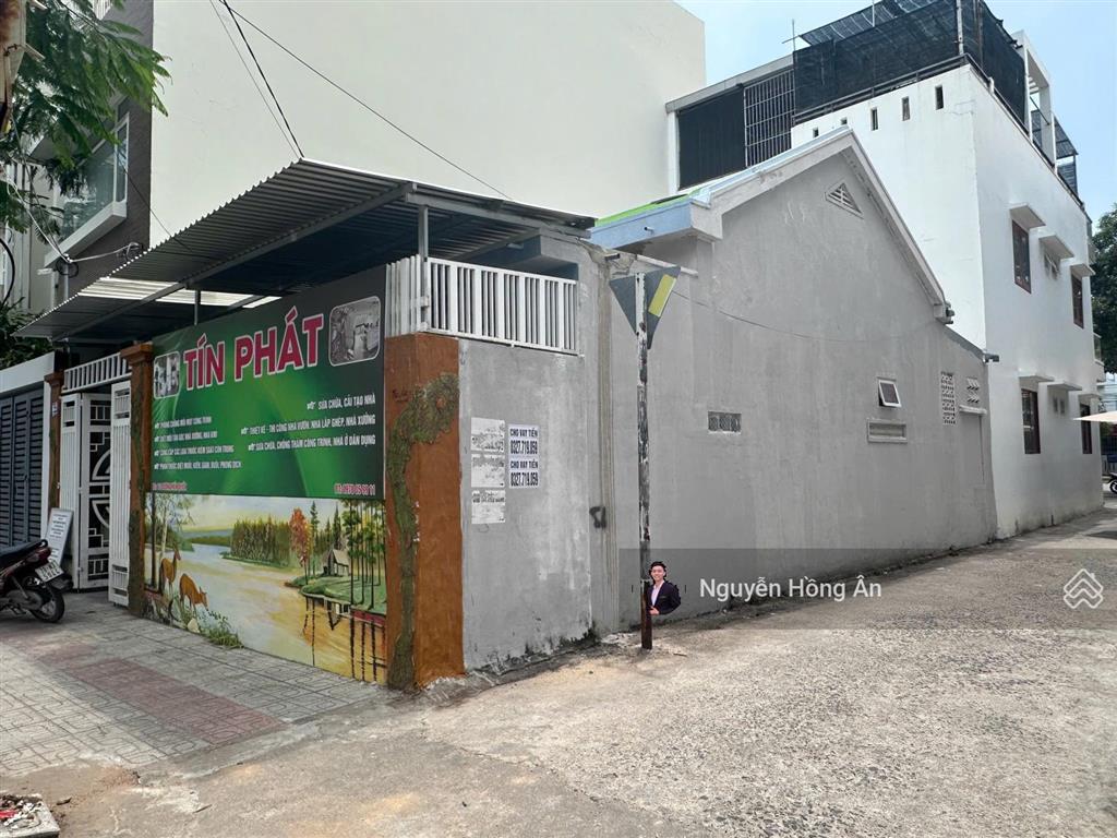 Bán nhà cấp 4 góc 2 mặt tiền dương hiến quyền, vĩnh hòa dt 86,6m², có dòng tiền thuê, gần biển