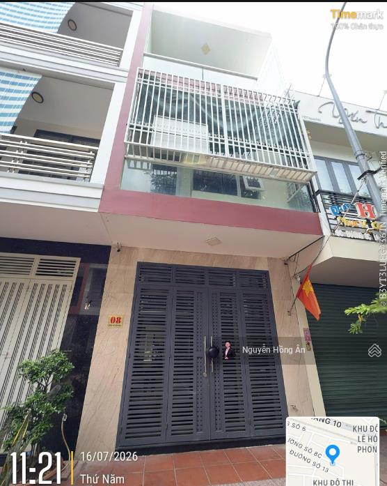Hàng hiếm nhà 3 tầng kđt lê hồng phong 2 dt 64m2 sổ đỏ hoàn công, nội thất hiện đại, giá 7,75 tỷ