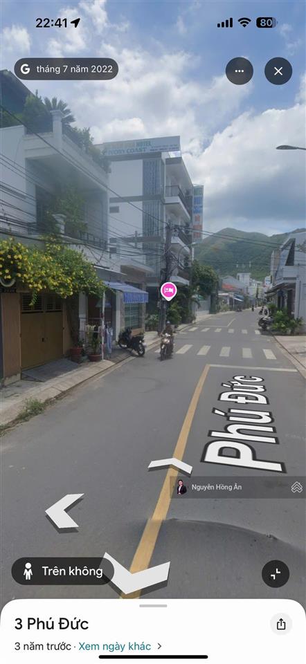 Bán lô hẻm phú đức dt 97,2m2 full thổ cư, gần biển nha trang, đường ô tô 4m tận nơi, giá 5,5 tỷ