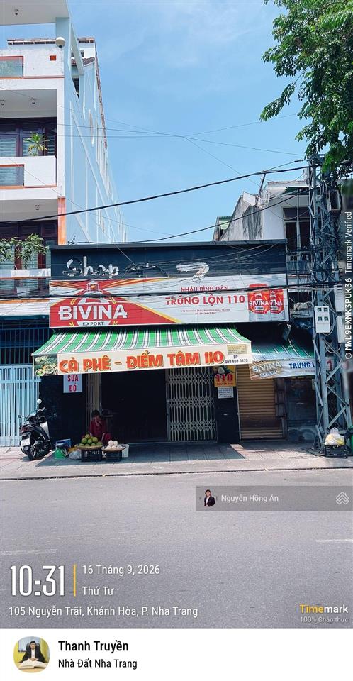 Bán nhà mặt tiền đường nguyễn trãi dt 156m2 ngang 6,2m, đang cho thuê 15tr/tháng, giá 25 tỷ