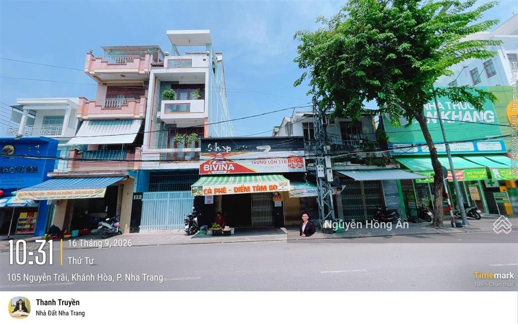 Bán nhà mặt tiền đường nguyễn trãi dt 156m2 ngang 6,2m, đang cho thuê 15tr/tháng, giá 25 tỷ