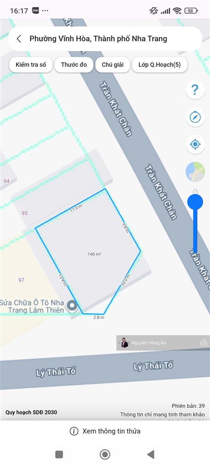 Bán căn nhà ngay ngã 4 vị trí siêu đẹp mặt tiền đường lớn lý thái tổ, dt 139,2m2, gần biển, 14,5 tỷ