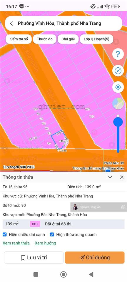 Bán căn nhà ngay ngã 4 vị trí siêu đẹp mặt tiền đường lớn lý thái tổ, dt 139,2m2, gần biển, 14,5 tỷ