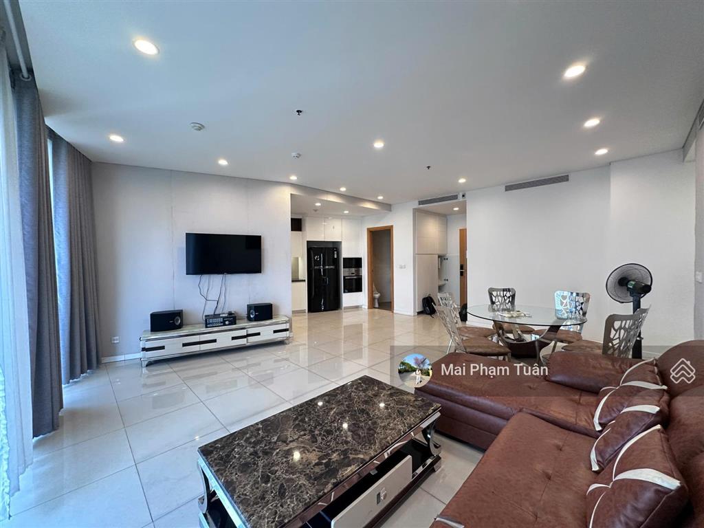 Cho thuê căn hộ 3 phòng ngủ sarimi sala 137m2, full nội thất, căn góc view công viên