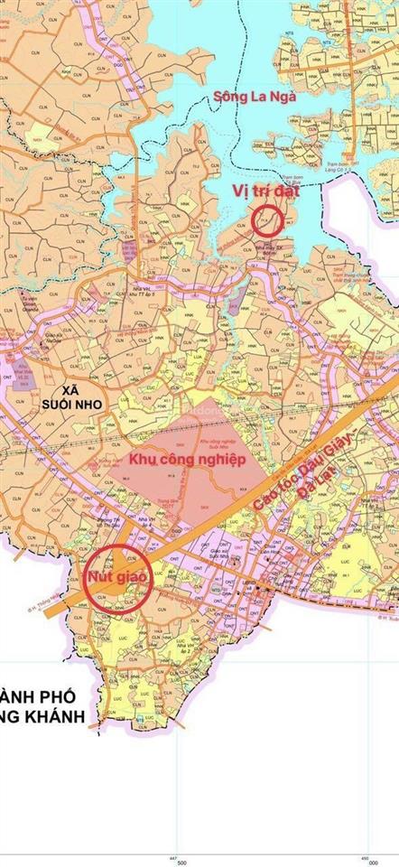 Chính chủ giảm 70% đất vườn chuối 1000m2, ngang 14m ở xã suối nho, sát sông la ngà còn 350 triệu