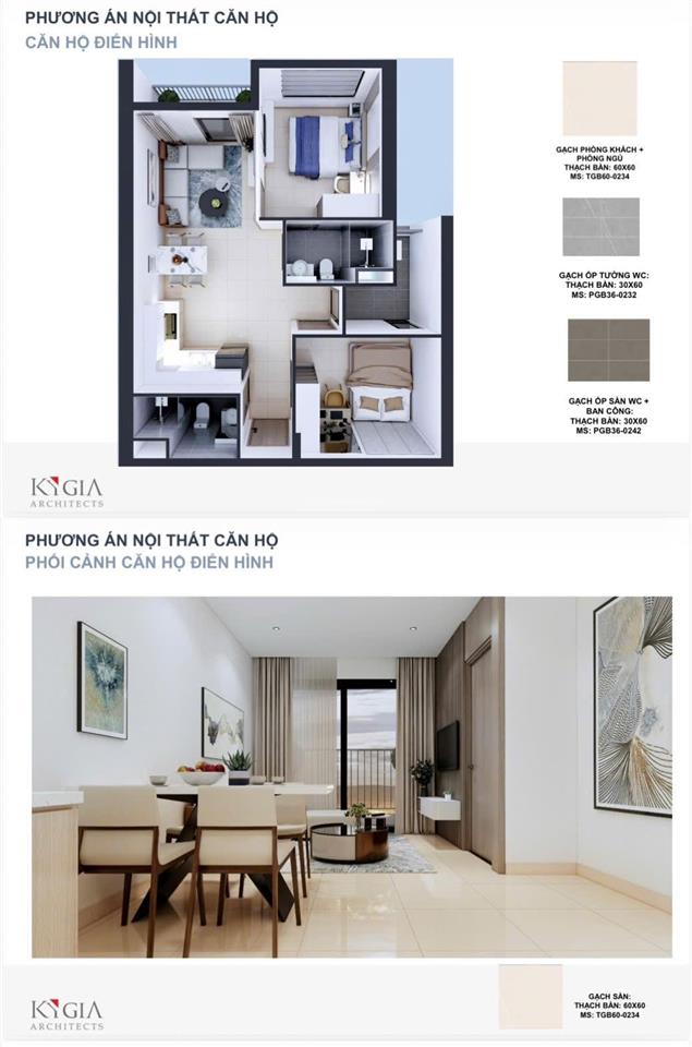 Tầng đẹp view khang điền  68m2  2pn, 2wc  cc mường thanh giảm mạnh chênh nhẹ 2**, gốc 3,065 tỷ