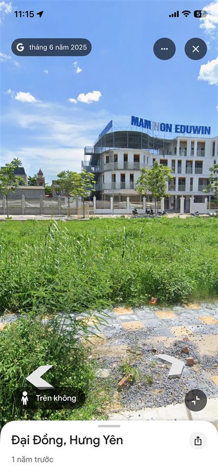 Bán đất nền dự án tại khu nhà ở liền kề hồng hải  văn lâm, chỉ với 50 triệu / m2, 80m2